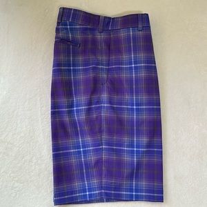 Nike Mens Plaid Golf Shorts Size 38